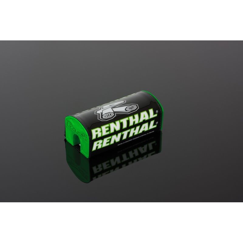 Renthal Kawasaki Fatbar Pad - Black/ Green/ White