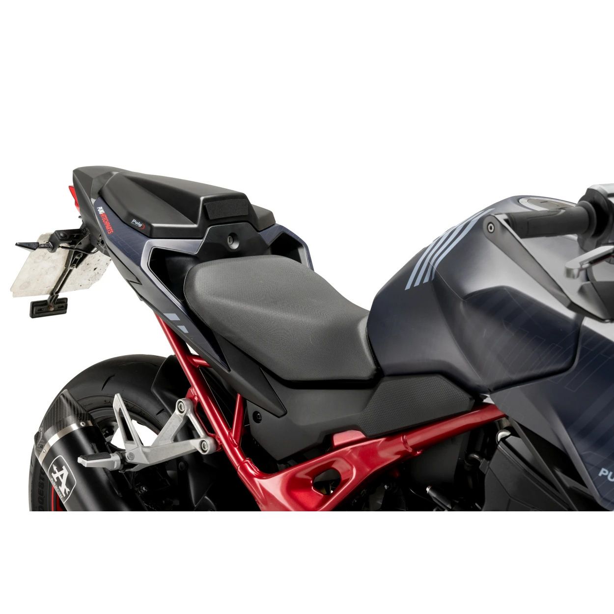 Rear Seat Cowl Matte Black Hon