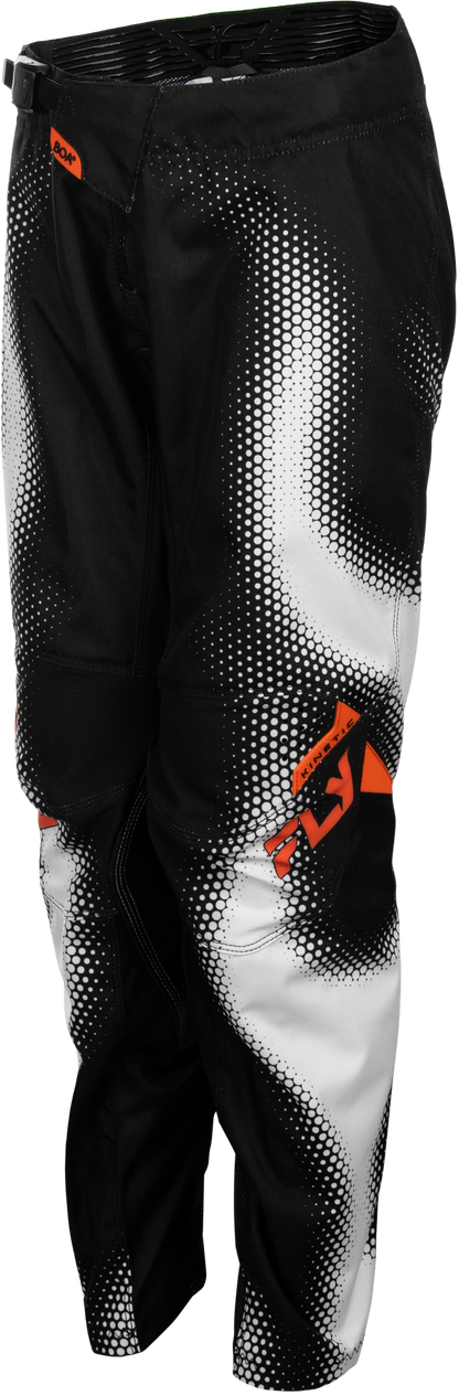 Youth Kinetic Torch Pants Black/White/Orange Sz 26