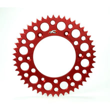 Renthal 86-02 Honda CR 80 Rear Grooved Sprocket - Red 420-49P Teeth