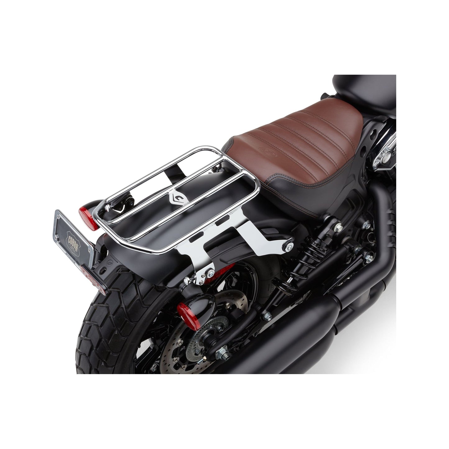 Detach Solo Luggage Rack Chrome Scout Bobber 18 22