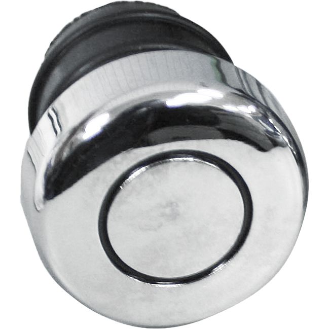Circle Lined Oil Filler Cap Chrome