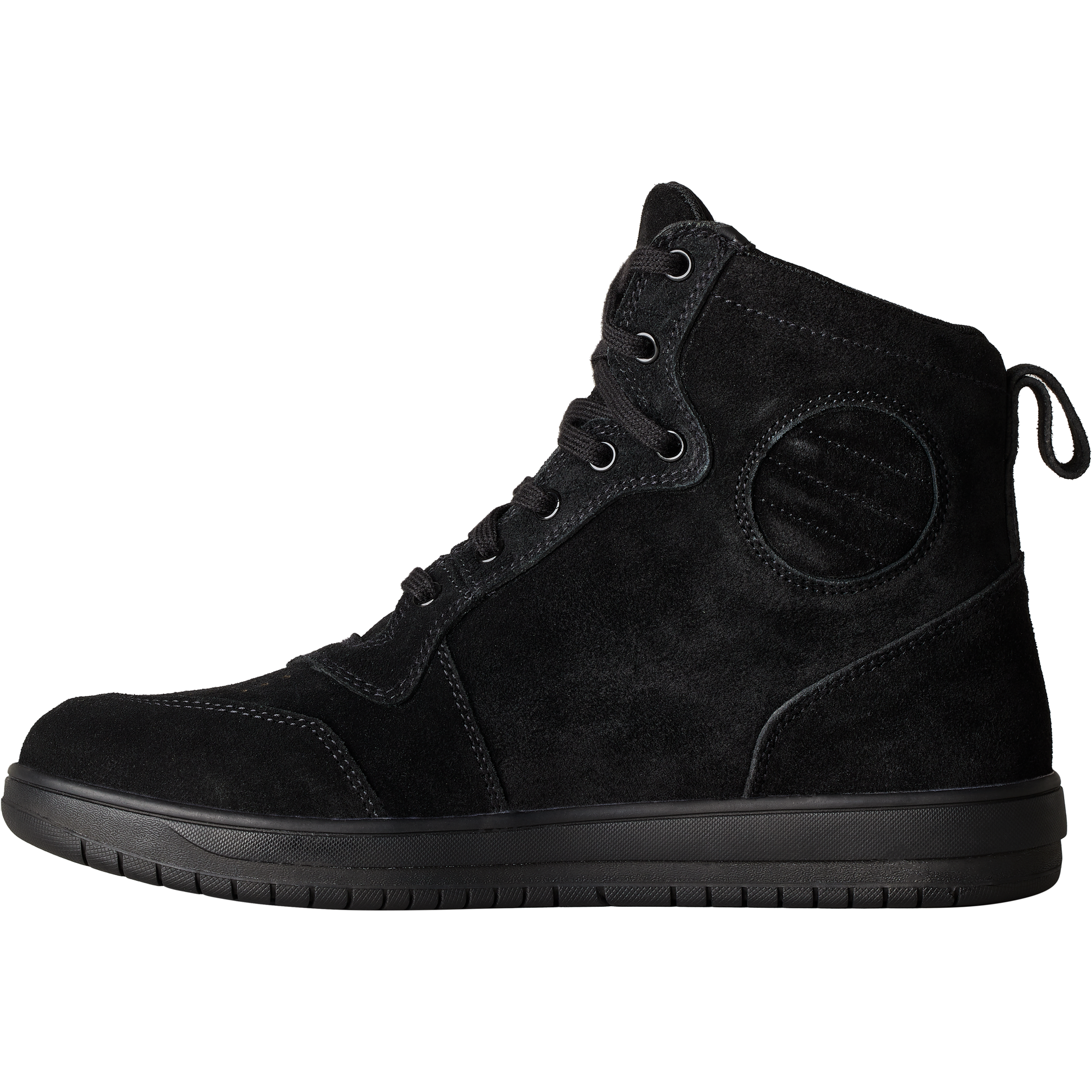 Hitop Moto Sneaker Ce Boot Black Suede  Sz 7