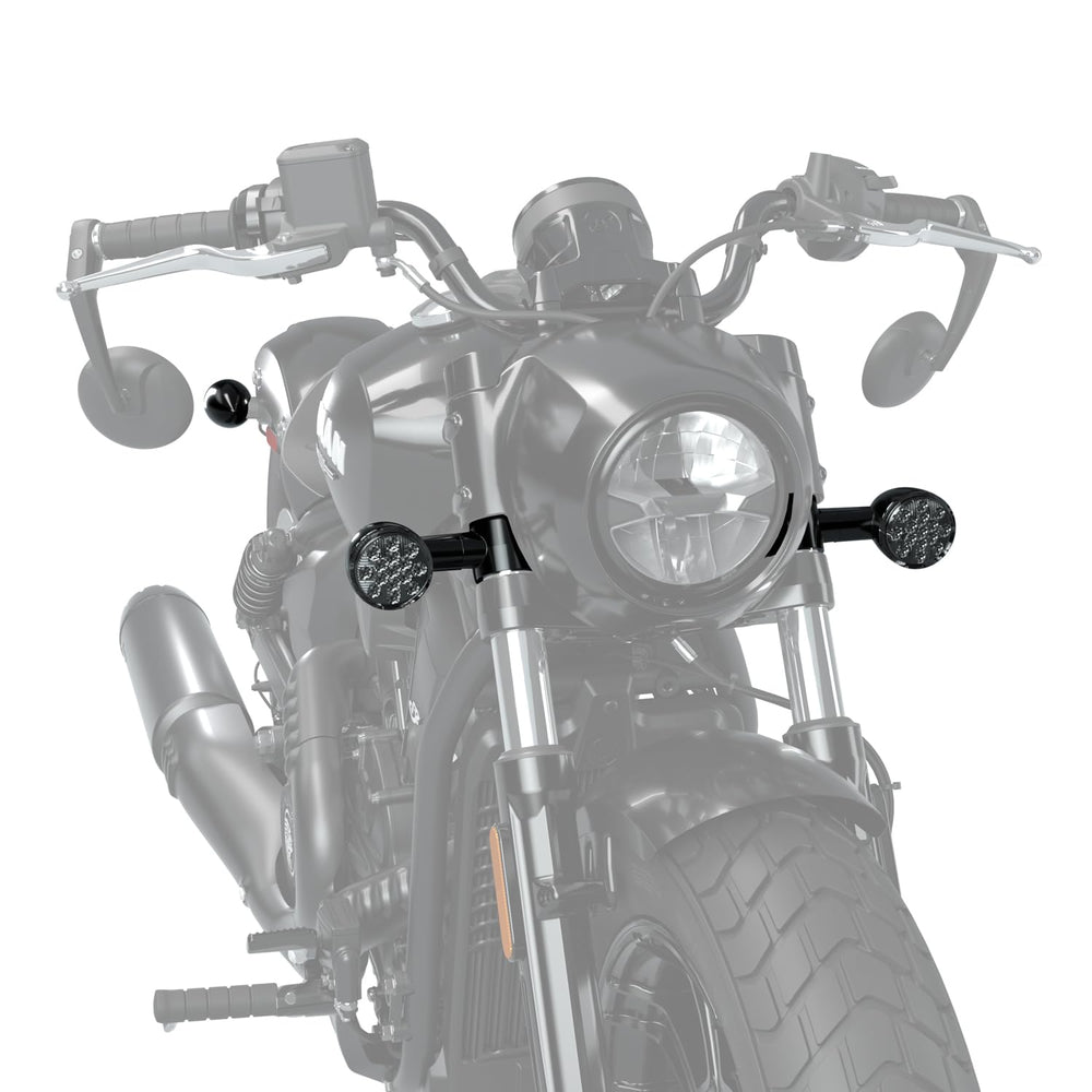 
                      
                        Indian Motorcycle Scout Smoked Turn Signals - 2890297-266
                      
                    