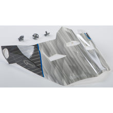 Visor W/Screws Colfax Mx 46 White/Blue Xs Sm
