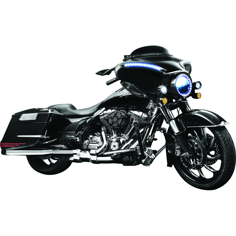 Kuryakyn Front Fender Side Trim Chrome
