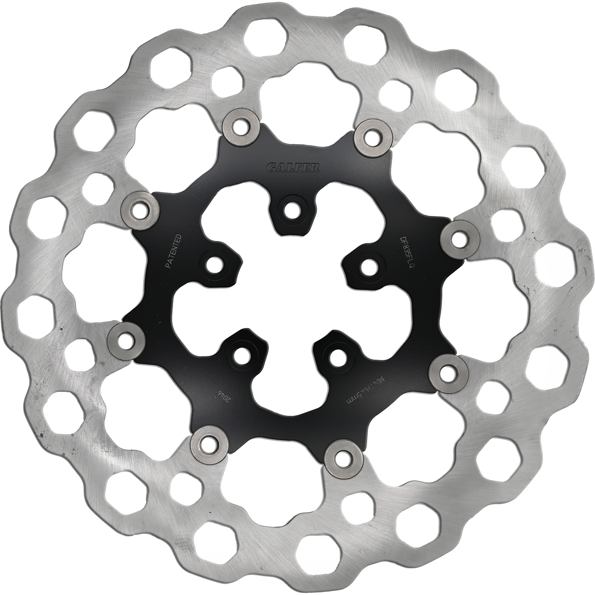 Rotor 12.5" Floating Cubiq Fr Black