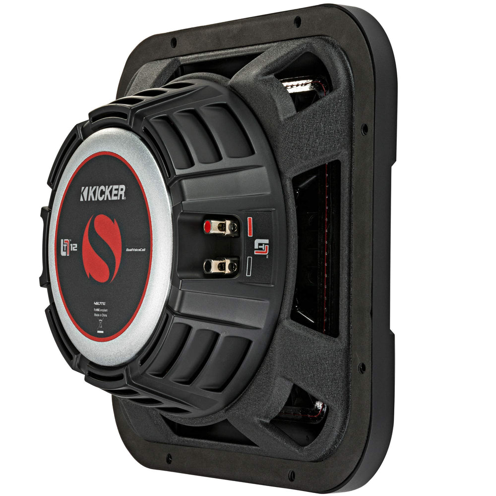 
                      
                        KICKER 46L7T124 L7T L7-Thin 12-Inch (30cm) Subwoofer, Dual Voice Coil, 4-Ohm, 600 Watt
                      
                    