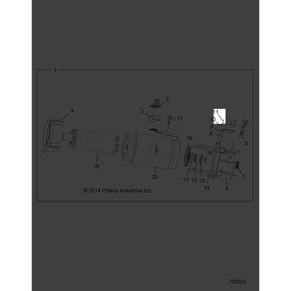 Polaris Ranger SCREW, Genuine OEM Part 3235744, Qty 1