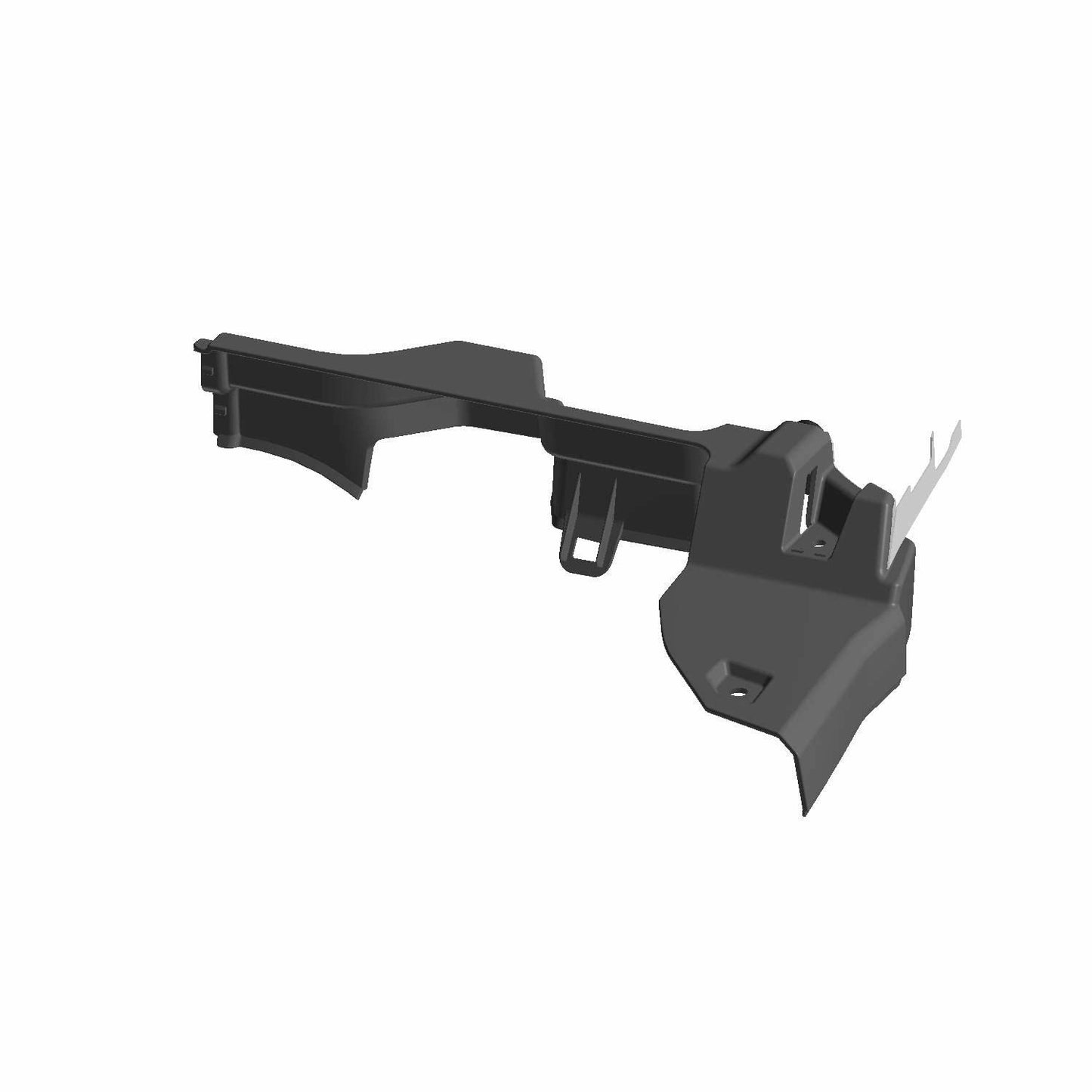 Polaris Slingshot Sunshide Inner Fin Assembly, Left, Black Crystal, Genuine OEM Part 2636665-677, Qty 1