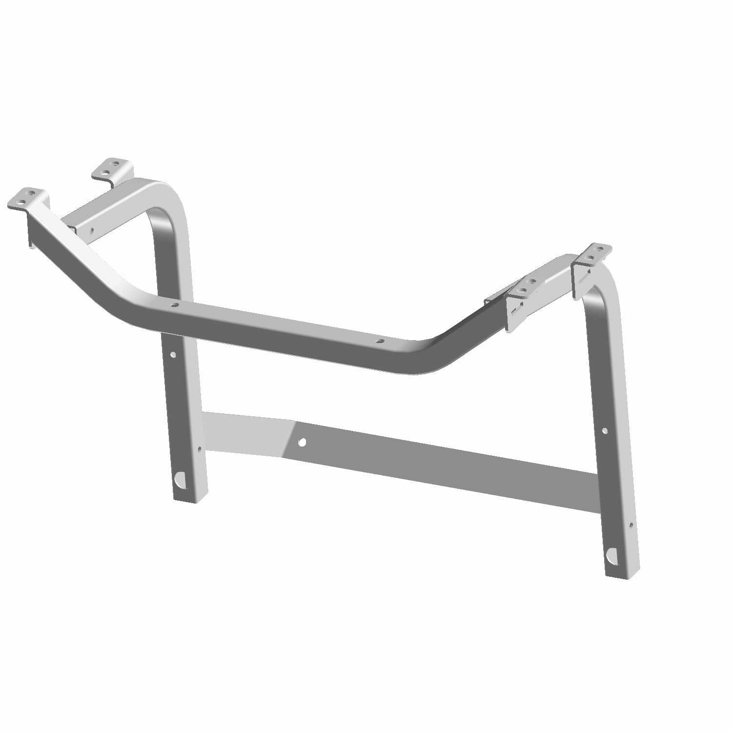 Polaris Ranger Chassis Weld, Front, Matte Black, Genuine OEM Part 1023720-458, Qty 1