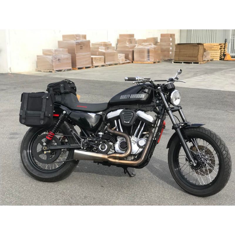 Burly Brand Voyager Saddlebag Each - Dark Oak