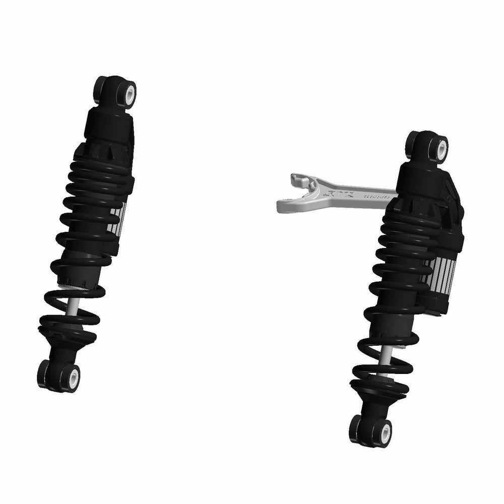 Indian Motorcycle Piggyback Rear Shocks by Fox - 2890087