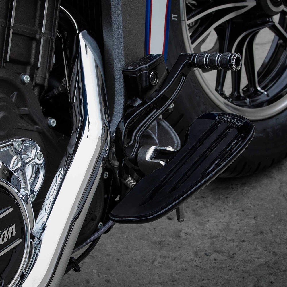 
                      
                        Indian Motorcycle Pegs for Brake/Shifter, Black With Black Rubber Inserts, Billet Aluminum, for Scout, Scout Sixty, Scout Bobber, Chief, Chief Bobber, Super Chief Models and More - 2882005-468
                      
                    