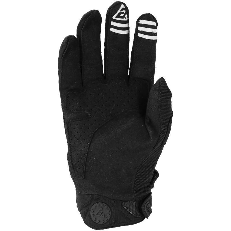 Answer 25 Peak Gloves Black/White - XL