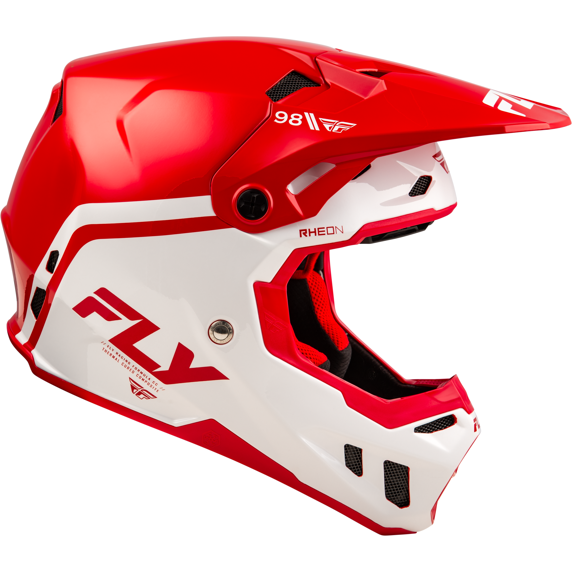 Formula Cc Objective Helmet Red/White Xl