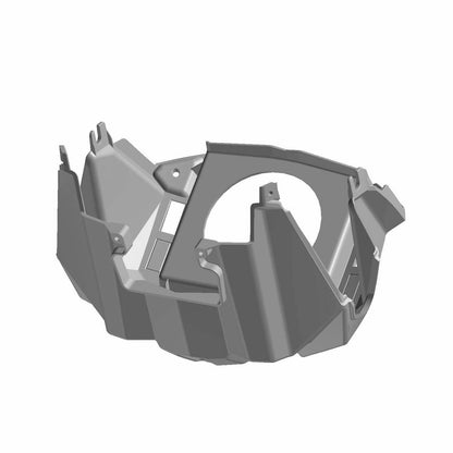Polaris ATV POD-HDLT,REAR,W/RND CUTOUT,BLK, Genuine OEM Part 5452513-070, Qty 1