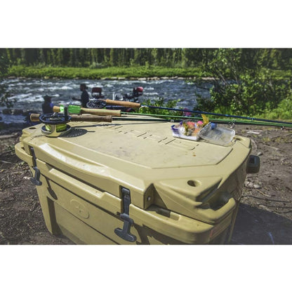 Polaris NorthStar 105 Quart Cooler, Portable Ice Chest, Durable, Lockable, Keeps Ice Cold Longer, Easy to Carry, Large Cooler for Off-Road, Camping, Hunting, Fishing, Boats, Groups - 2883392