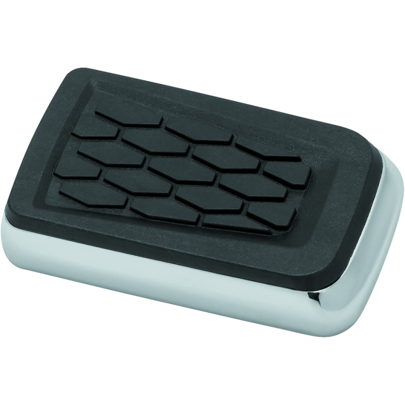Kuryakyn Hex Brake Pedal Pad Chrome
