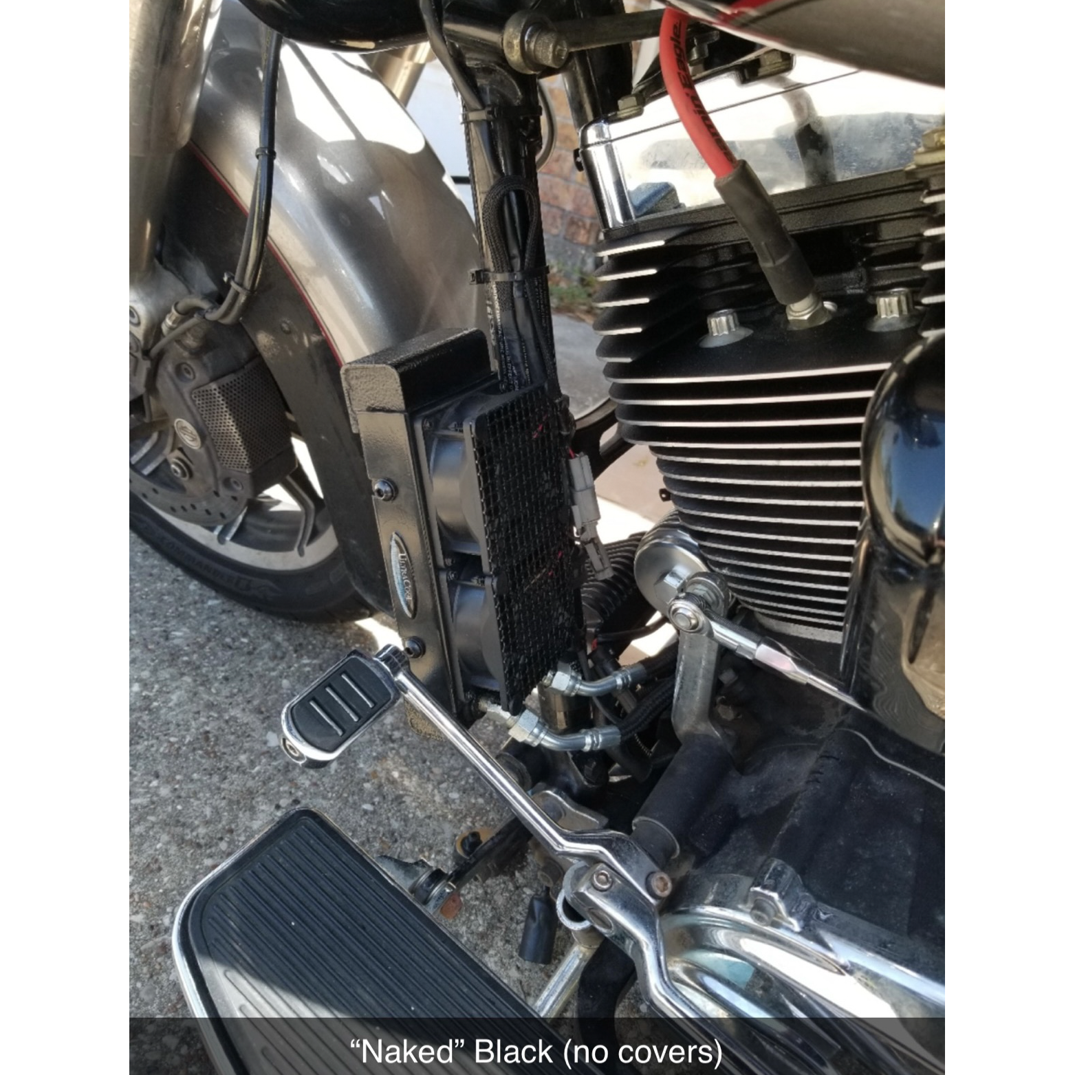 Side Mount Naked Oil Cooler