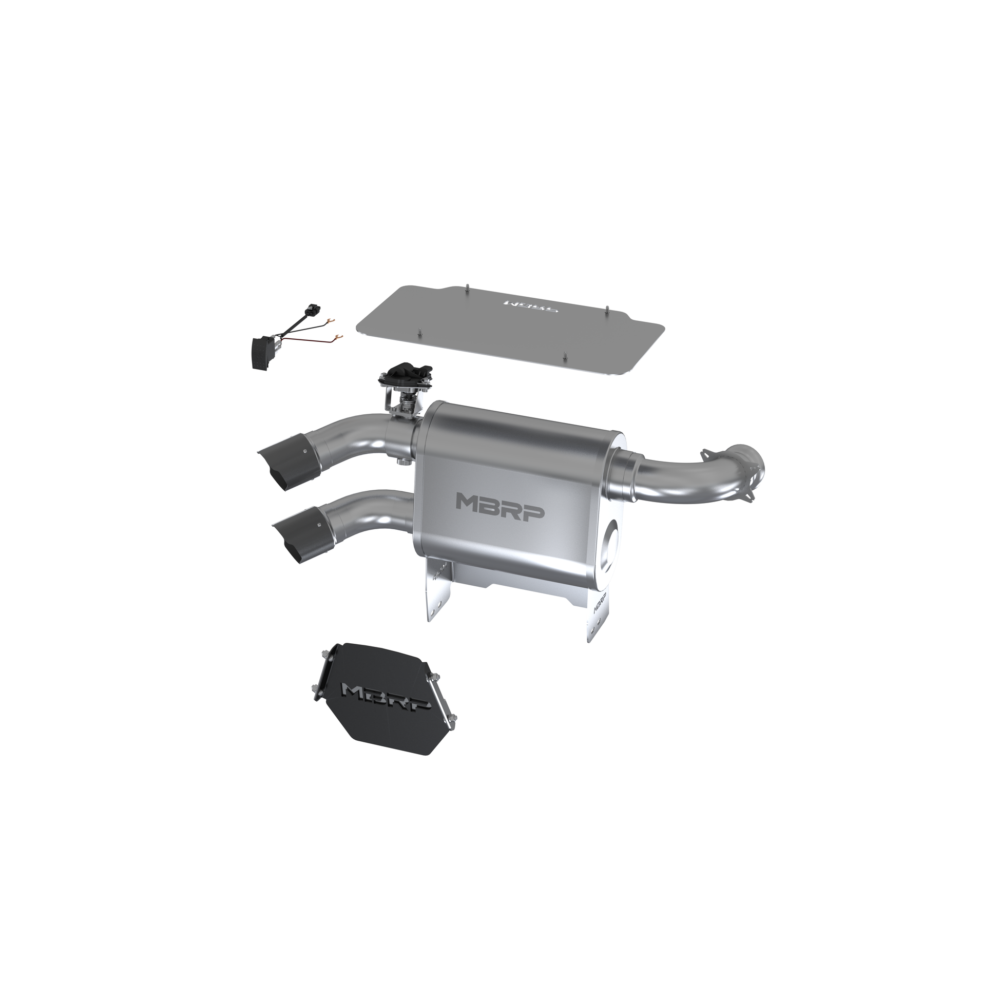 Performance Series Dual Slip On Carbon Fiber Tip