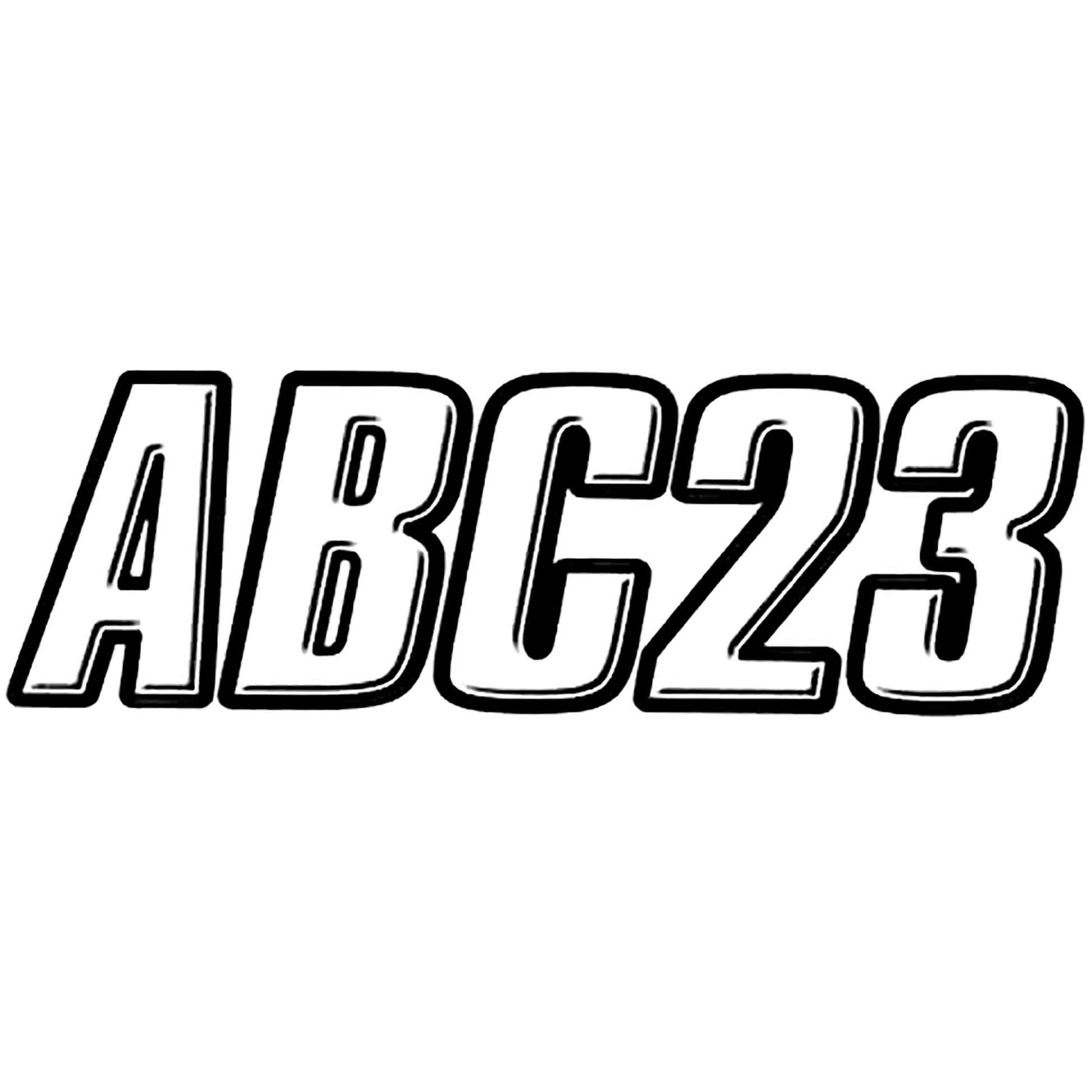 Series 800 Registration Kit White/Black