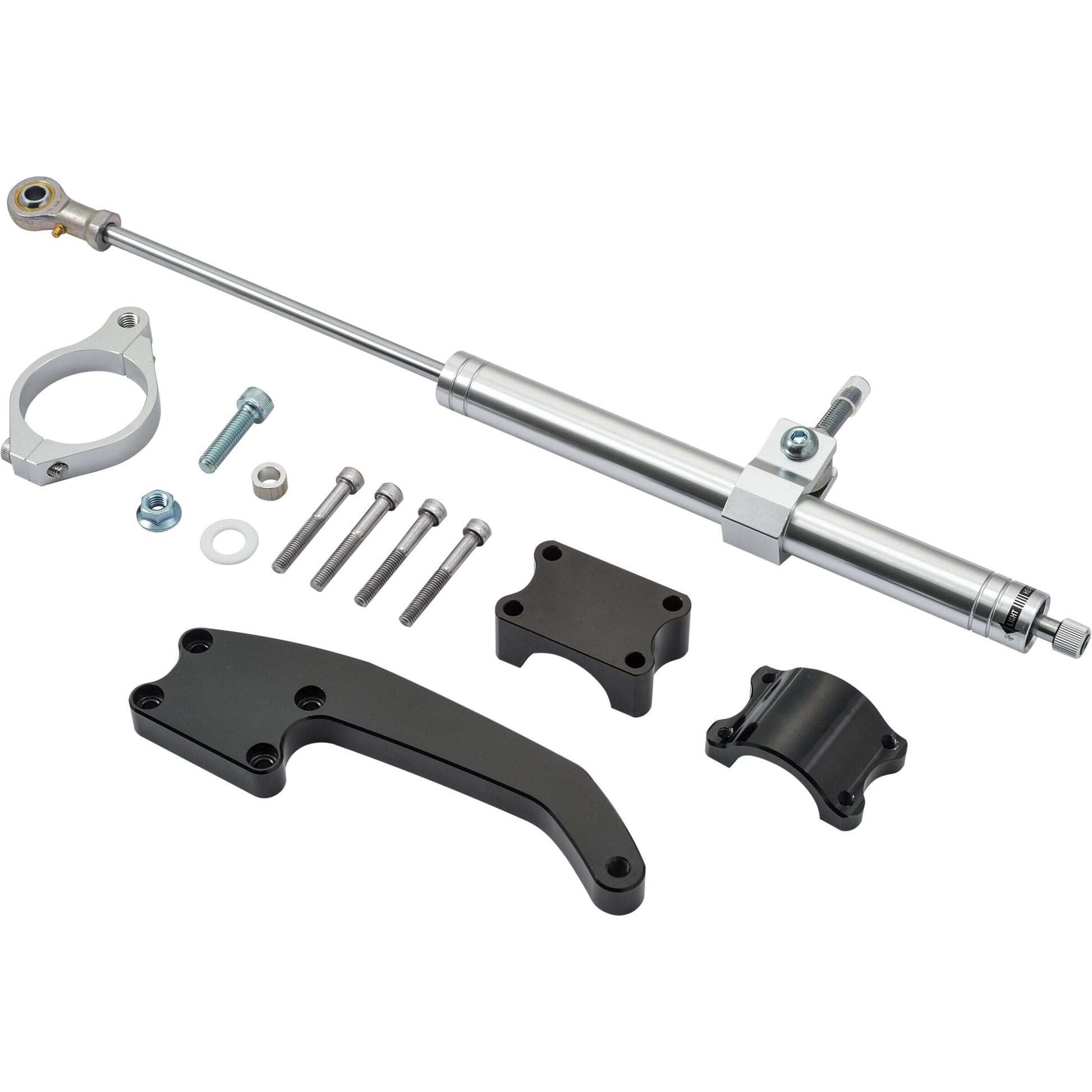 Steering Damper 17 Up Flt Silver