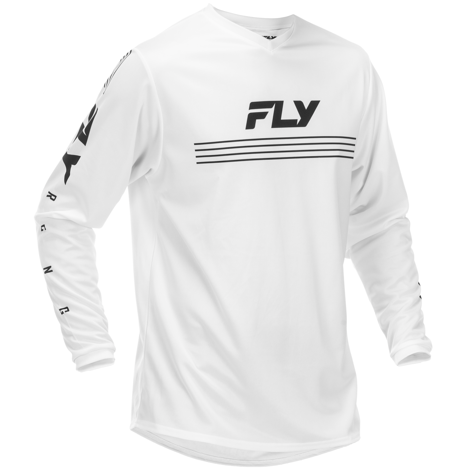 Universal Jersey White/Black Lg