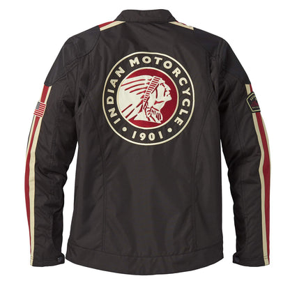 Indian Motorcycle Women's Textile 1901 V2 Jacket, Black - XL
