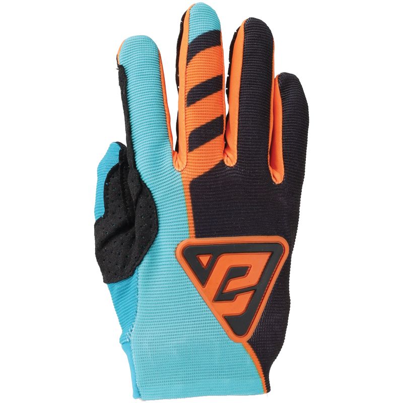Answer 25 Aerlite Nitro Gloves Black/Astana/Hyper Orange Youth - XL