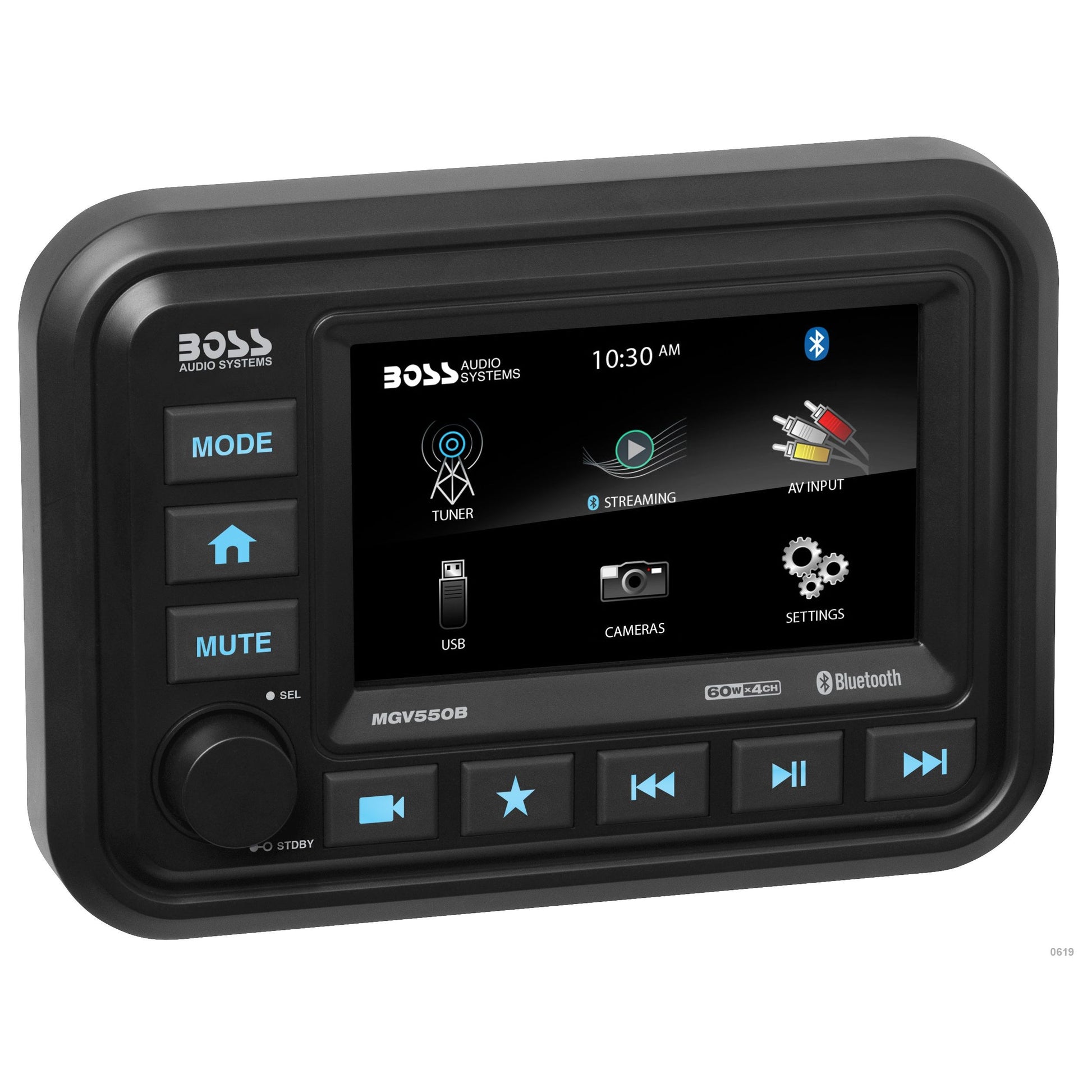 5" Touch Screen Bt Receiver (Can Be Used With Bprzrd)