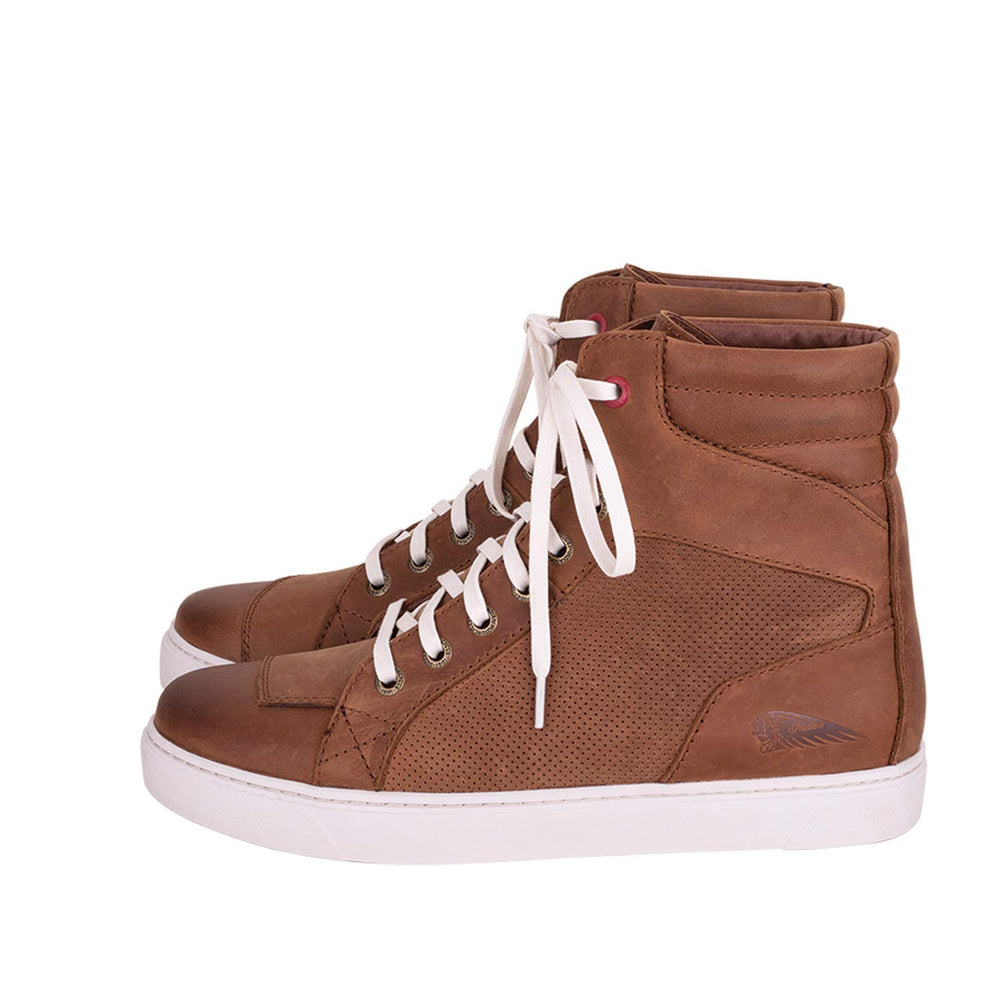 
                      
                        Indian Motorcycle Men's Leather Boyd Sneaker, Brown - 13
                      
                    