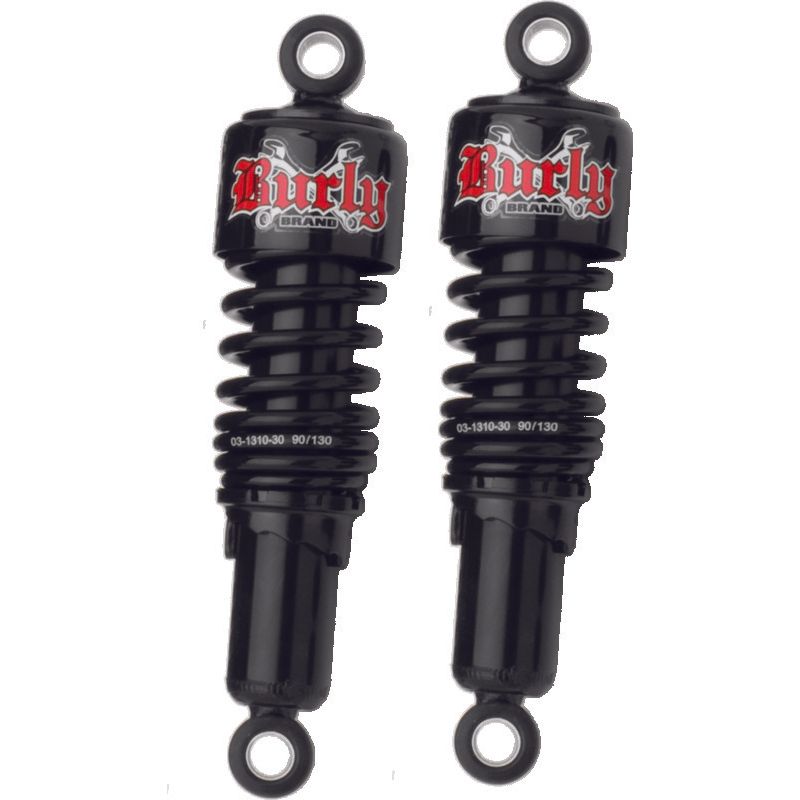 Burly Brand Slammer Shocks 10.5in - Black