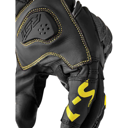 S1 Glove Blk/Flo Yel Leather Xl