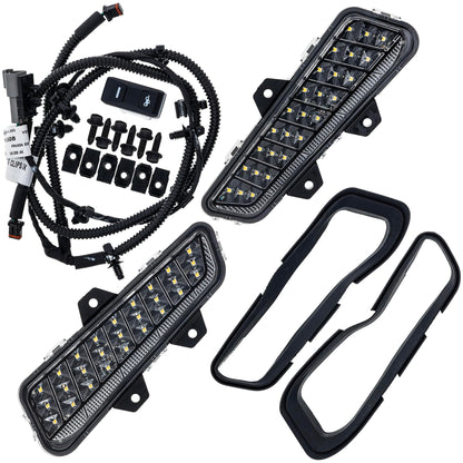 Polaris Off Road Auxiliary Lights - Front Brushguard - 2889767