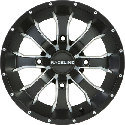 Mamba Wheel 14x7 4/115 5+2 (+10mm) Blk/Machined