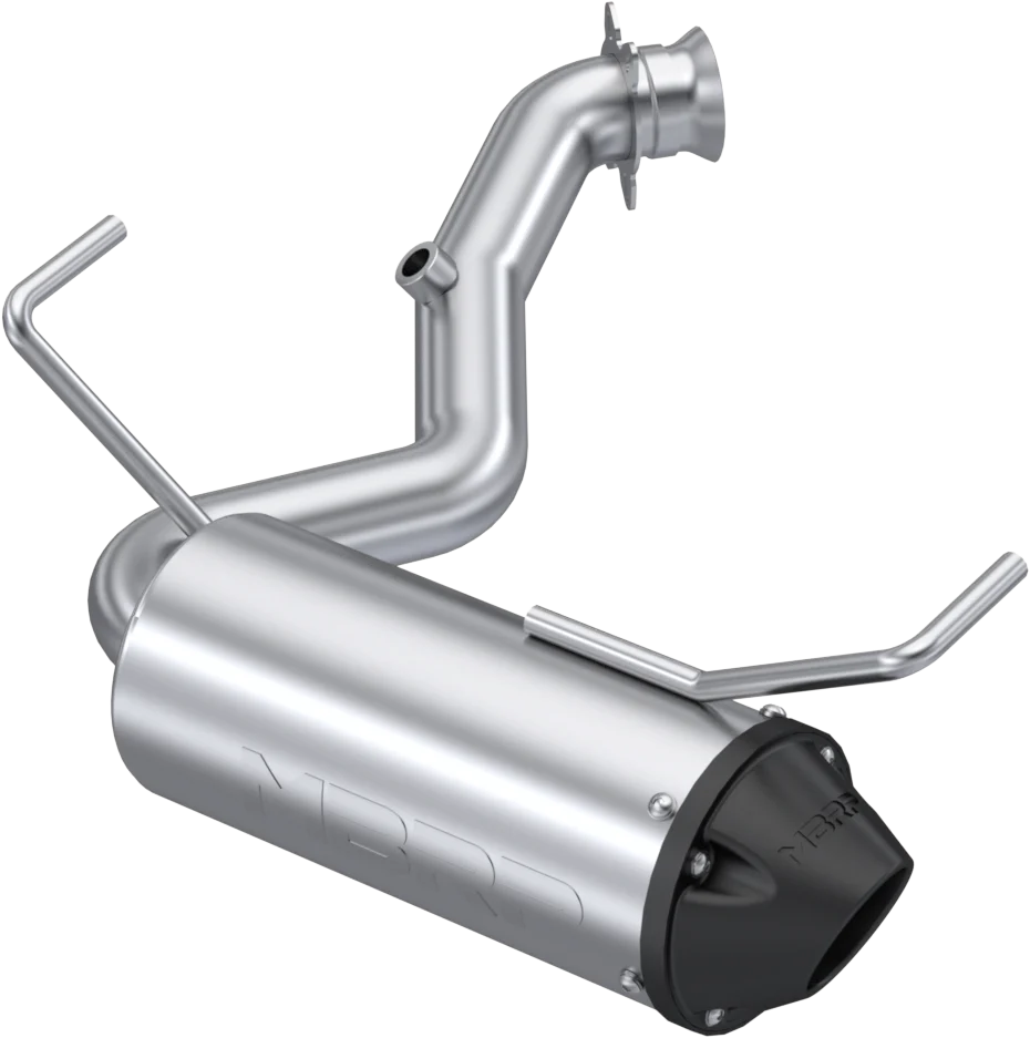 Single Slip On System W/ 5" Performance Muffler Blk Tip