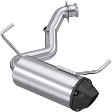 Single Slip On System W/ 5" Performance Muffler Blk Tip