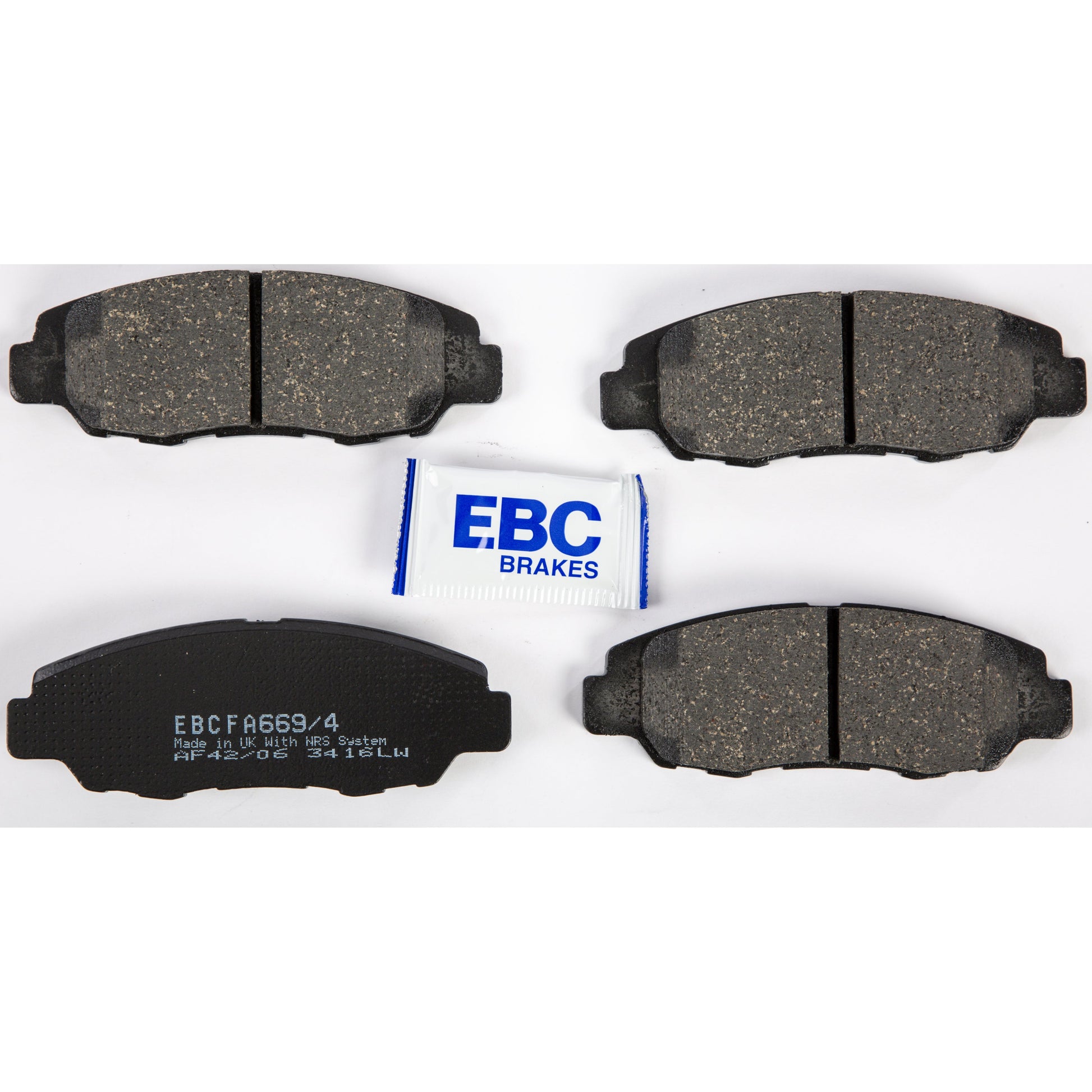 Brake Pads Fa669/4 Organic