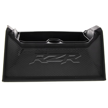 Polaris RZR Storage Bezel, Gloss Black, Genuine OEM Part 5455431-070, Qty 1