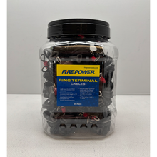 25/Pk Ring Jar Display Ring Terminal Cables