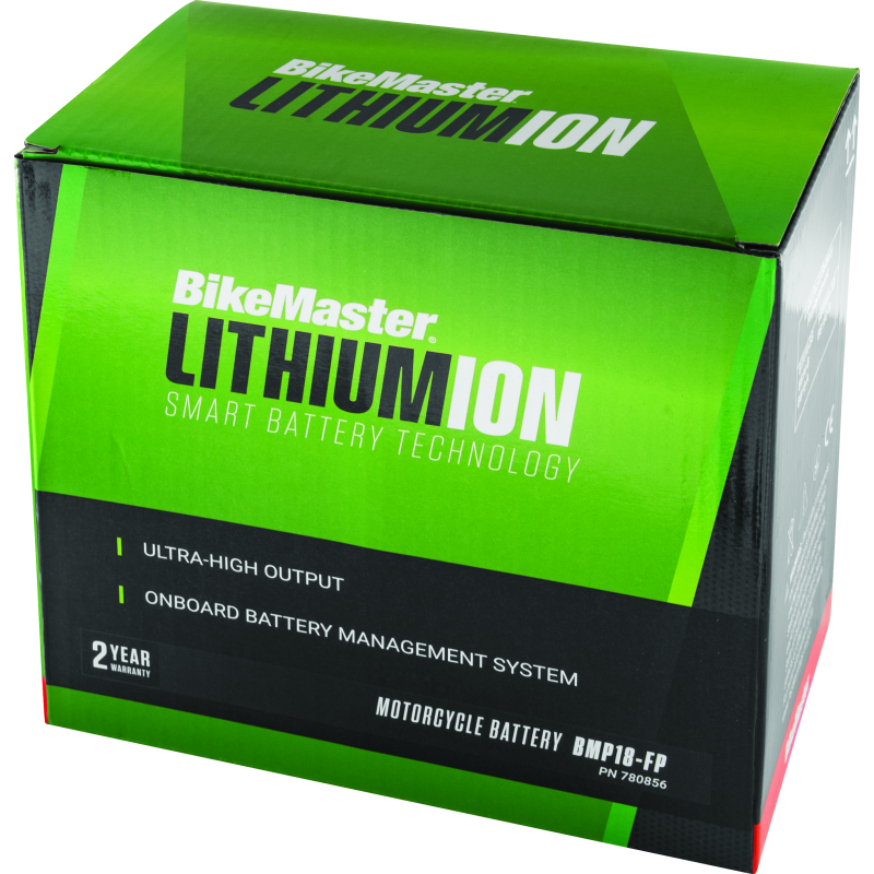 BikeMaster Lithium Ion 2.0 Battery - BMP18-FP