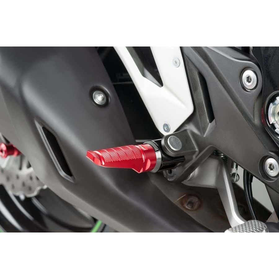 Footpegs Racing Red