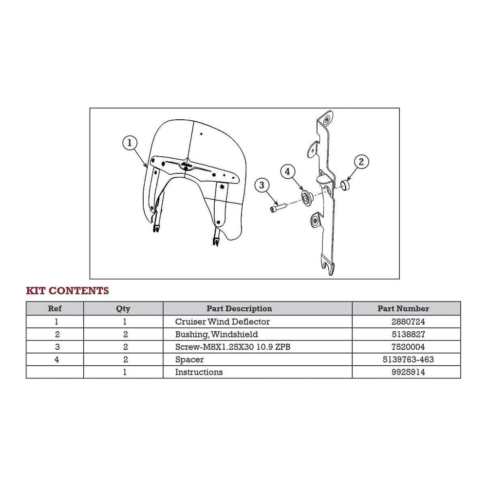 
                      
                        2014-2019 Indian Chief Classic Vintage Quick Release Super Low Smoked Windshield 2880724
                      
                    