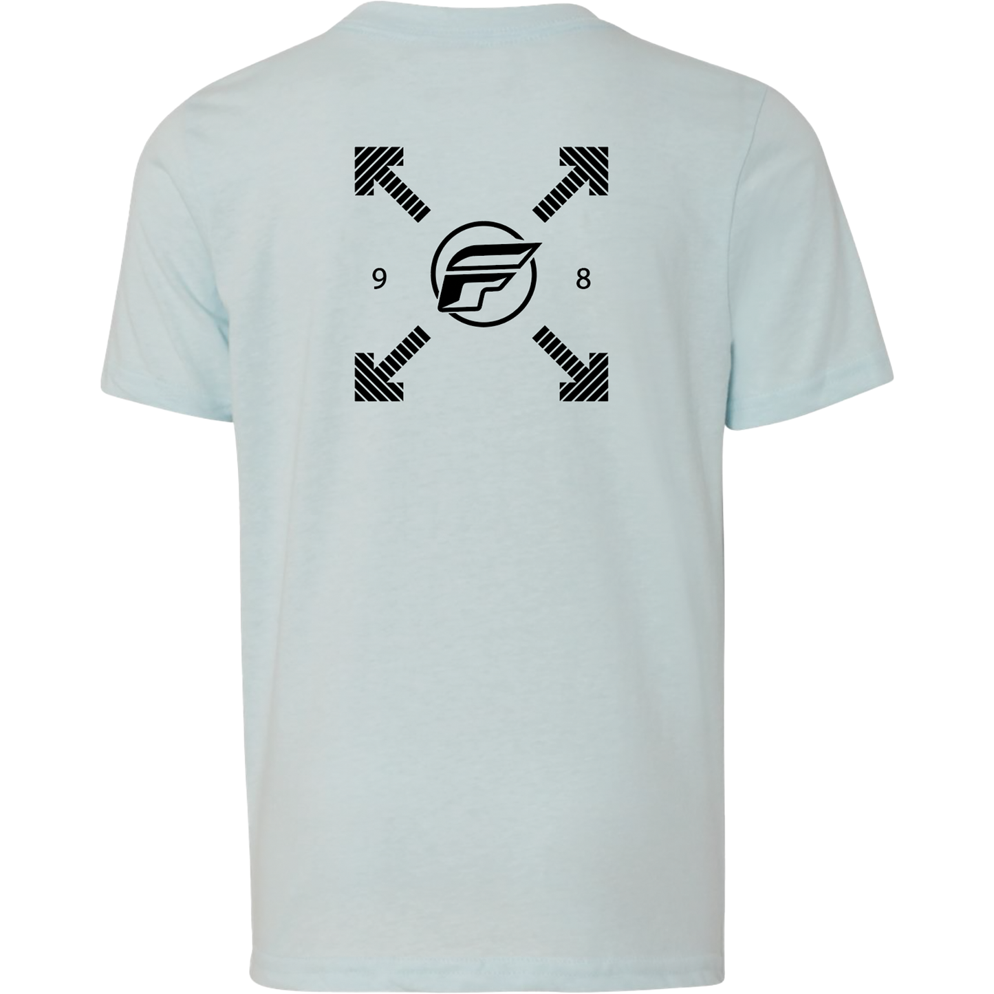 Youth Fly Lost Tee Ice Blue Ys