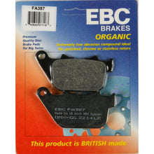 Brake Pads Fa837 Organic
