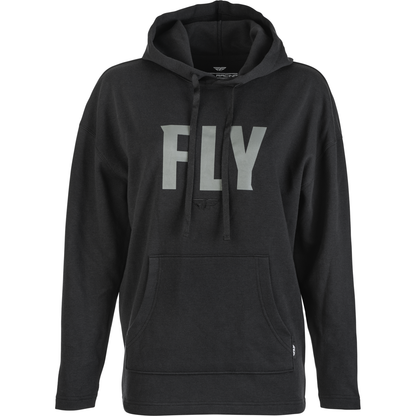Women's Fly Weekender Hoodie Black/Grey Lg