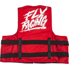 Nylon Flotation Vest Red/White 3x