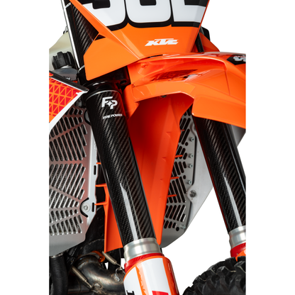 Carbon Fiber Fork Shield Lower 52 Mm X 260 Mm