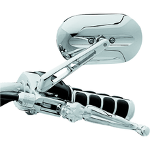 Kuryakyn Magnum Mirrors Large Flat Glass Chrome